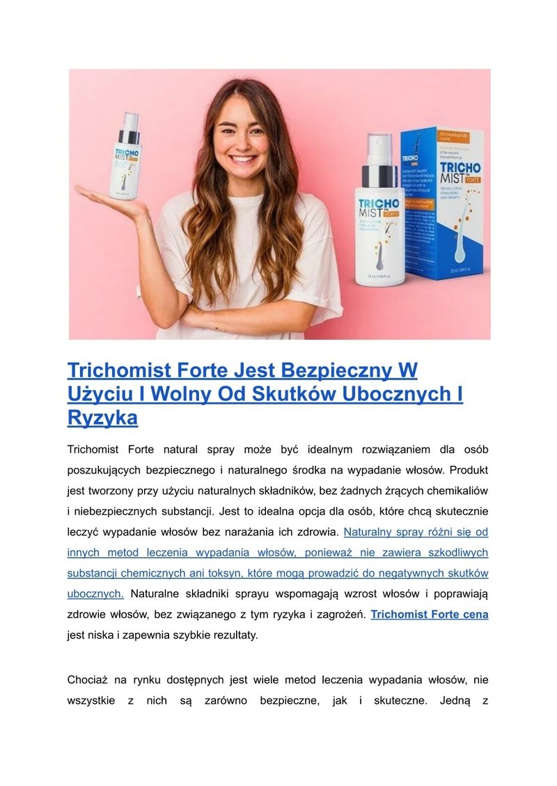 Tricho mist in Poland